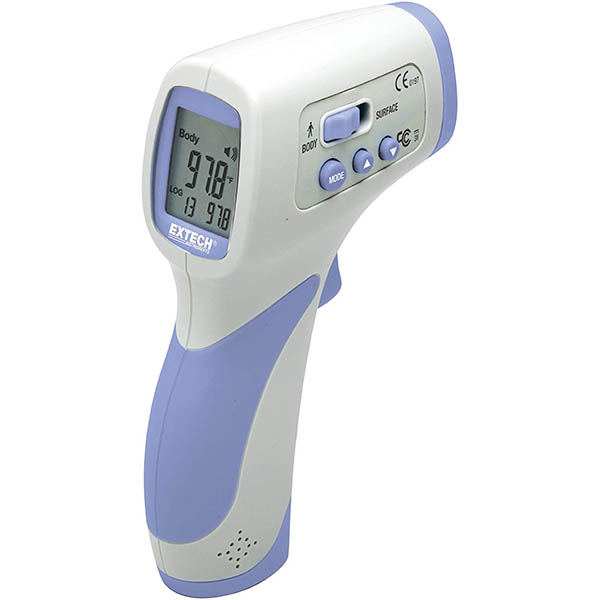 IR200 Thermometer Back